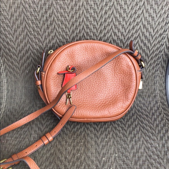 J. Crew Bags J Crew Tan Circle Crossbody Bag Poshmark